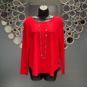 BNWT Ladies Red Old Navy Tunic Sweater